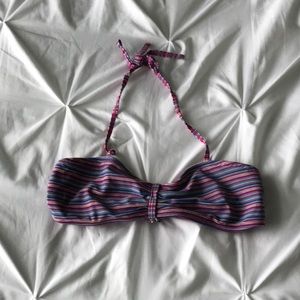 Striped Bikini Top